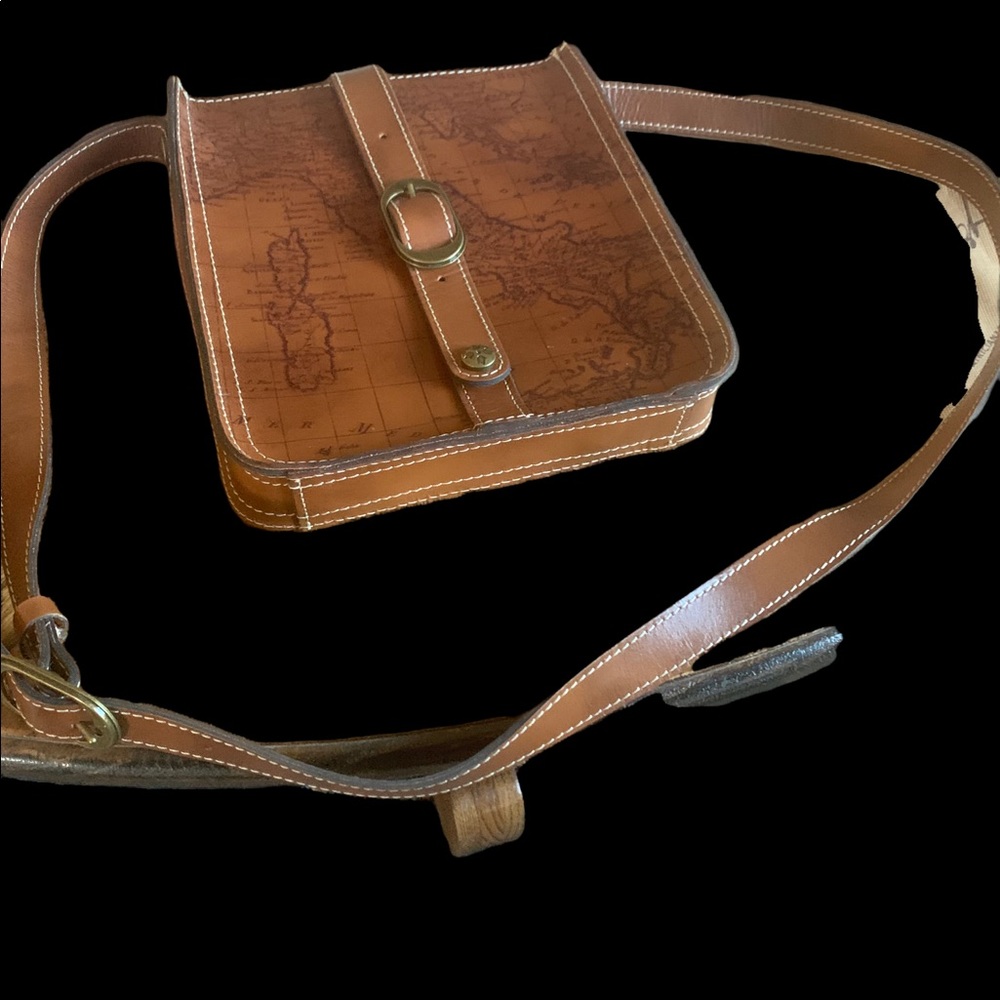 Patricia Nash. New without tags, includes dust cover. Vintage Map design.